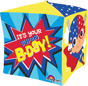 Cubez It's Your Super B-Day Balloon