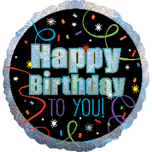 18 Inch Brilliant Birthday Balloon