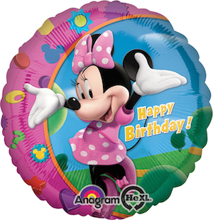 18 Inch Minnie Happy Birthday Balloon