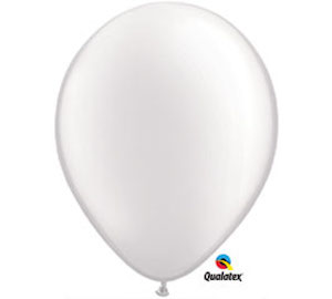 11 Inch Pearl White (6 pcs)