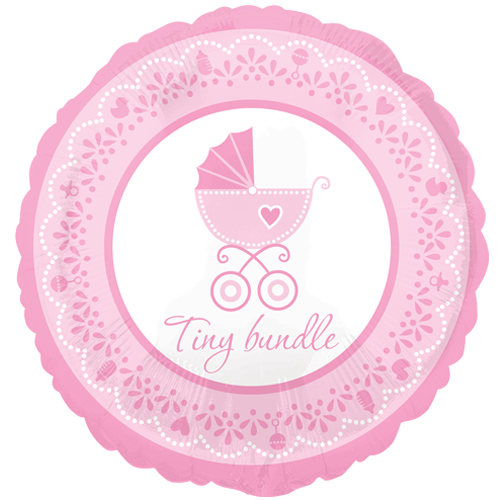 18 Inch Celebrate Baby Girl Balloon