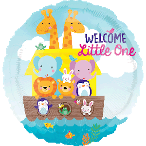 18 Inch Baby Shower Noah's Ark Balloon