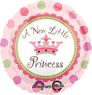 18 Inch A New Little Princess Balloon