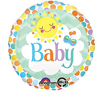 18 Inch Friendly Baby Sun Balloon
