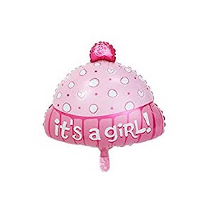 18 Inch It's A Girl Hat Balloon