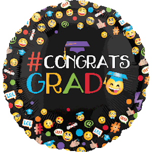 18 Inch Awesome Grad Balloon
