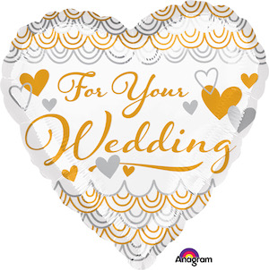 18 Inch For Your Wedding Heart Balloon