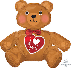 Large Sitting Bear Multi Balloon