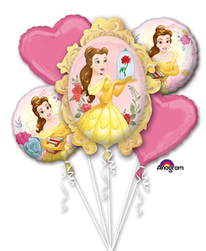 Beauty and the Beast Balloon Bouquet