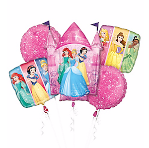 Multi-Princess Dream Big Balloon Bouquet