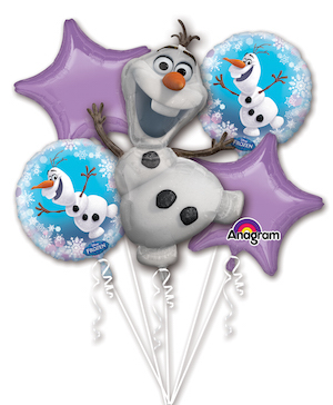 Olaf Balloon Bouquet