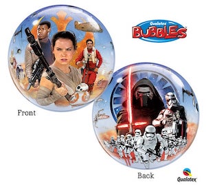 Star Wars Force Awakens Bubble Balloon