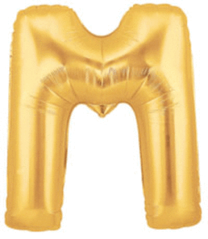 14 Inch Letter M Balloon