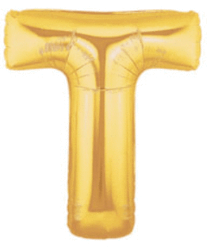 14 Inch Letter T Balloon