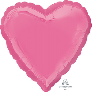 18 Inch Rose Heart Balloon