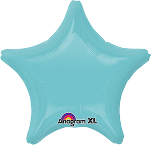 19 Inch Robin's Egg Blue Star Balloon