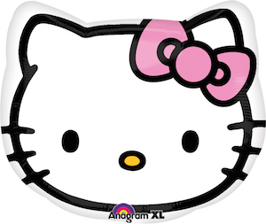 18 Inch Hello Kitty Head Balloon