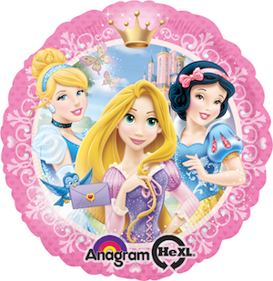 18 Inch Princess Portrait Balloon