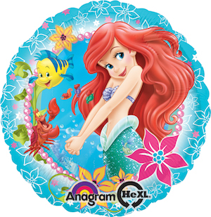 18 Inch Ariel Under the Sea Balloon