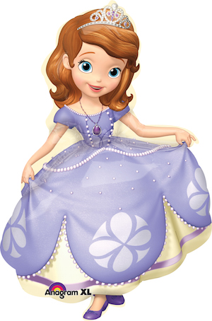 Sofia the First Pose Balloon