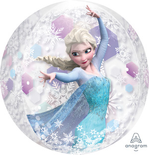 Orbz Frozen Clear Balloon