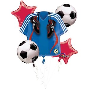 Soccer Balloon Bouquet