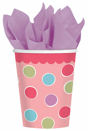 Sweet Little Cupcake Girl Cups