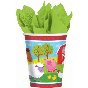 Barnyard Fun Paper Cups