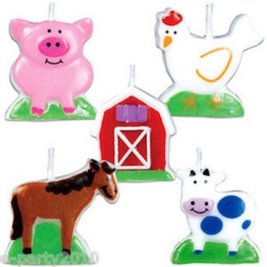 Barnyard Fun Mini Molded Candles