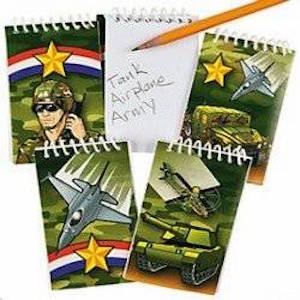 Camouflage Spiral Notepads