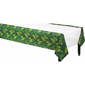 Camouflage Paper Table Cover