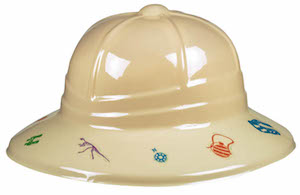 Prehistoric Dinosaur Pith Helmet