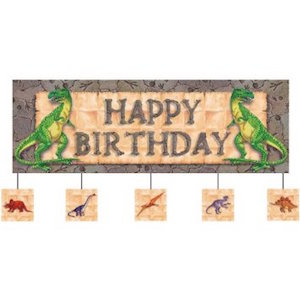 Diggin for Dino Giant Banner with Attachments