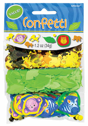 Jungle Animals Confetti