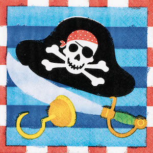 Pirates Treasure Beverage Napkins