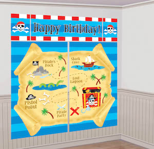 Pirates Treasure Scene Setter