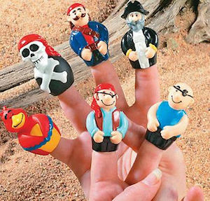 Pirate Finger Puppets 