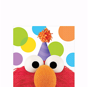 Elmo Party Beverage Napkins