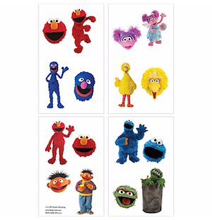 Sesame Street Tattoos