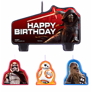 Star Wars Force Awakens Candles