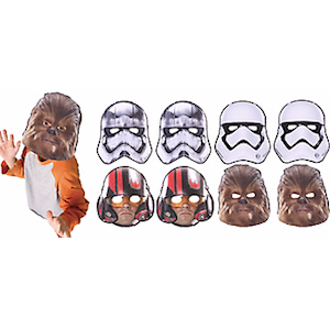 Star Wars Force Awakens Paper Masks