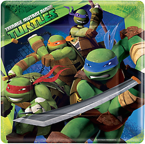 Teenage Mutant Ninja Turtles Dinner Plates