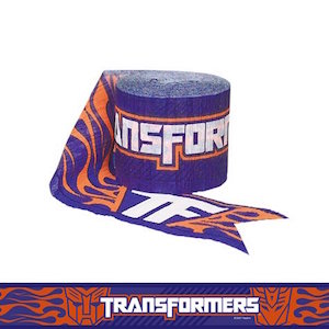 Transformers Crepe Streamers