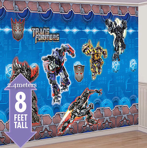 Transformers Giant Decorating Kit