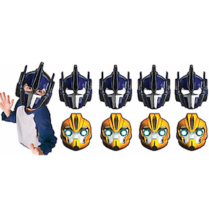 Transformers Paper Masks