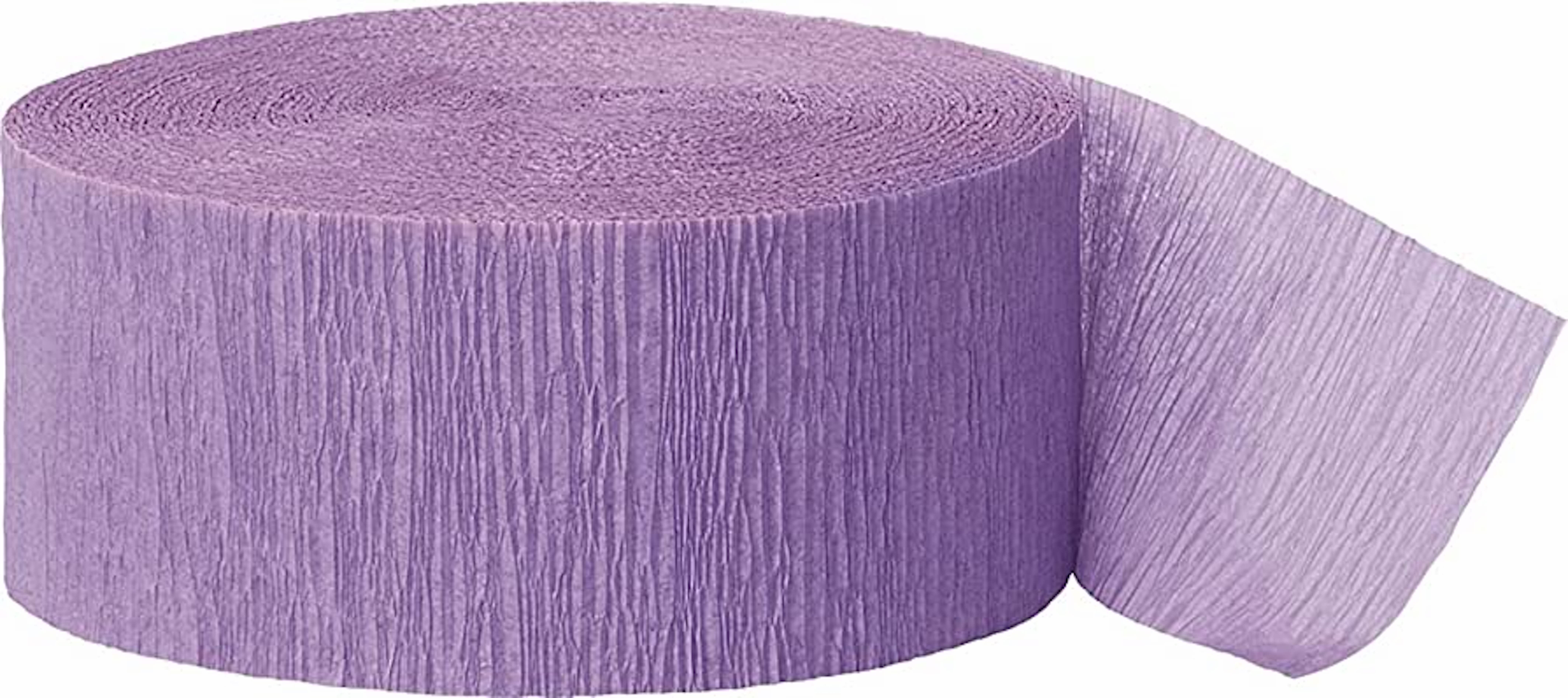 Crepe Streamer Lavender