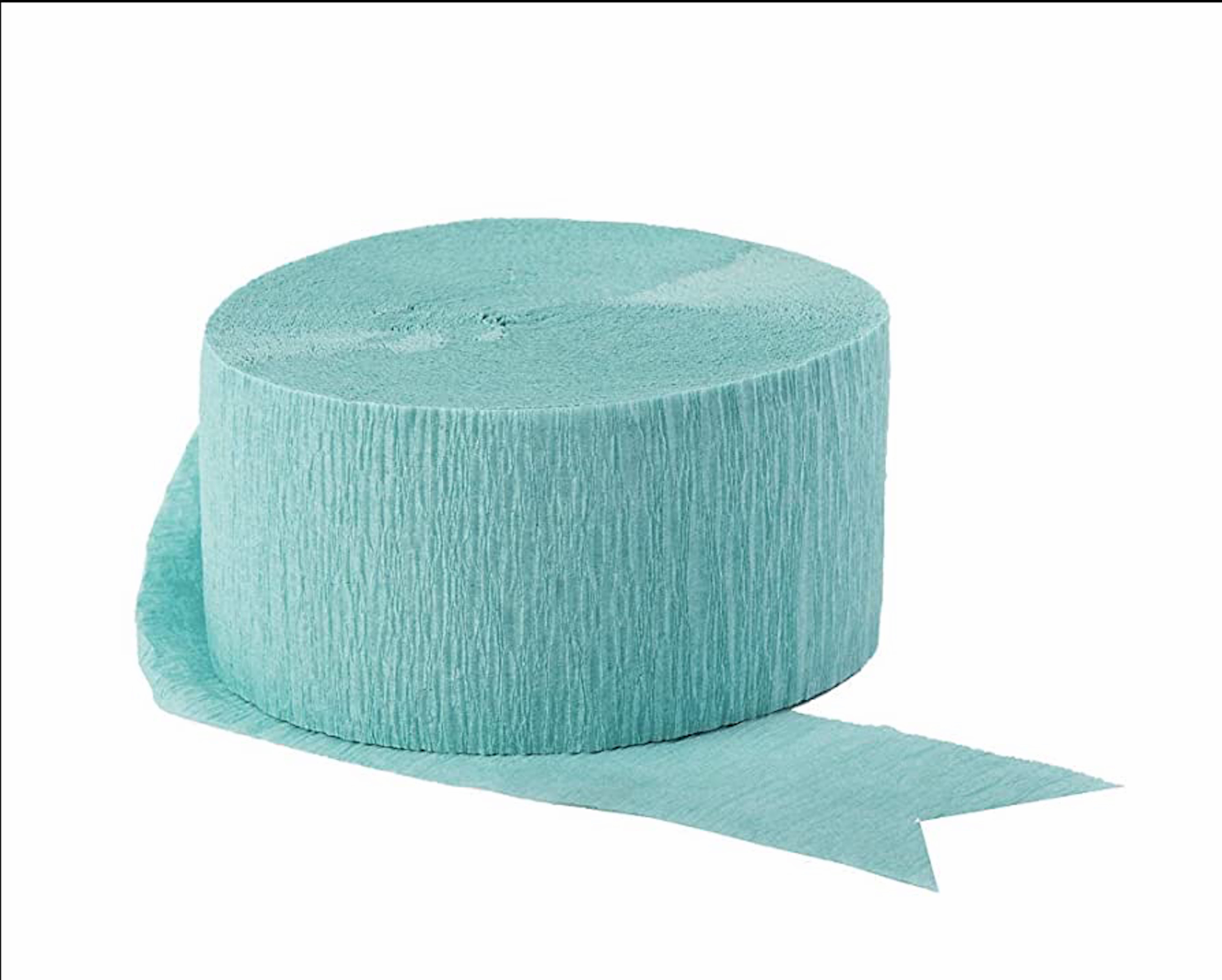 Crepe Streamer Robin's Egg Blue