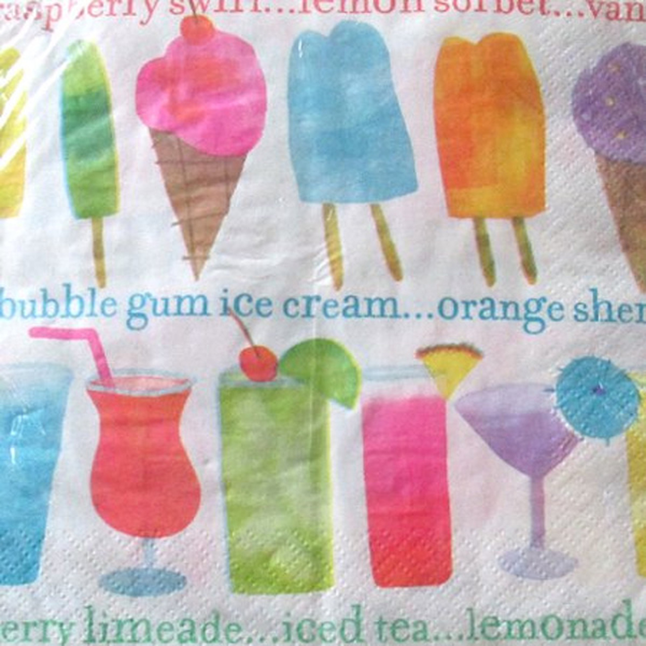 Summer Delights Lunch Napkins