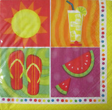 Summertime Fun Beverage Napkins