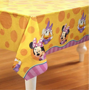 Minnie Mouse Plastic Table Cover